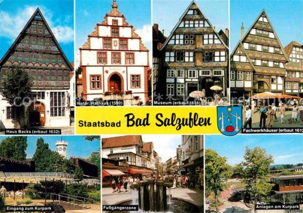 Bad Salzuflen Haus Backs Rathaus Museum Fachwerkhäuse