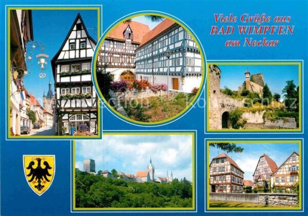 Bad Wimpfen Fachwerkhaus Blauer Turm Altstadt Stadt