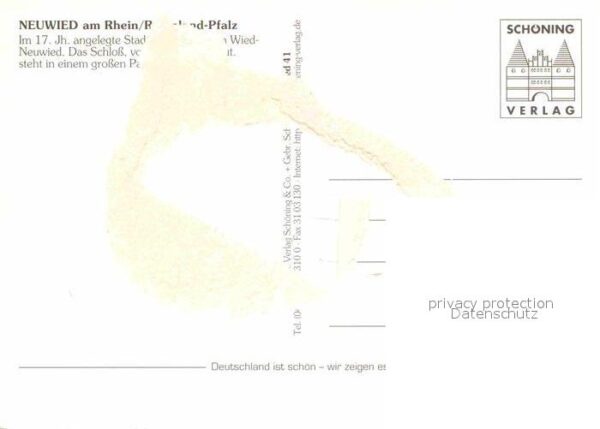 Neuwied Rhein Ufepartie am Rhein Denkmal Fussgängerzo – Bild 2