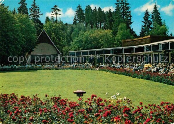 Braunlage Wandelhalle mit Musikpavillon Höhenluft