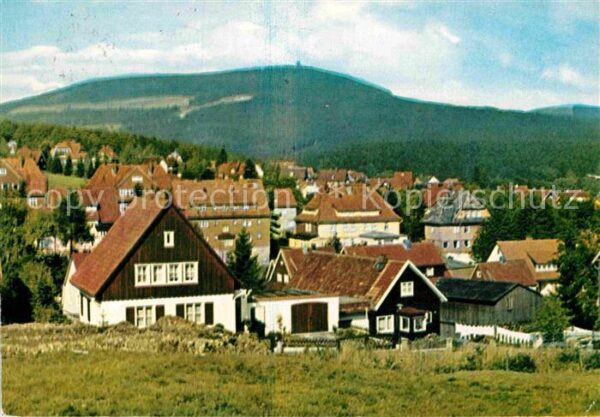 Braunlage Panorama Höhenluftkurort mit Wurmberg