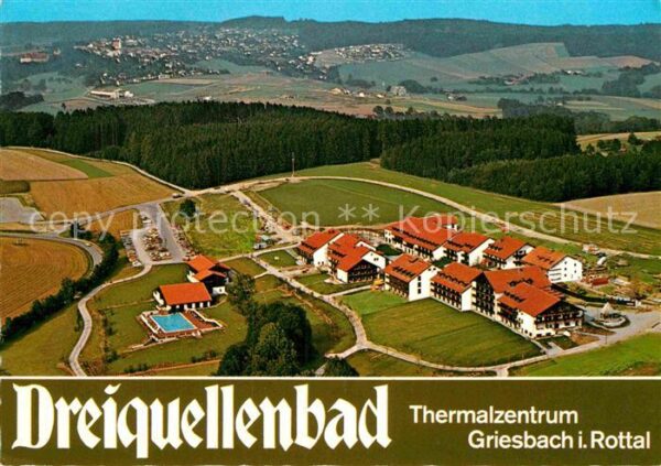 Griesbach Rottal Dreiquellenbad Thermalzentrum Kurort Fl