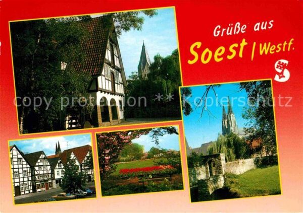 Soest Arnsberg Teilansichten Älteste Stadt Westfalens