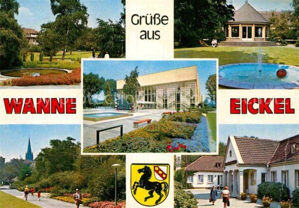 Wanne-Eickel Kurpark Thermalbad Pavillon Kurhaus Pro