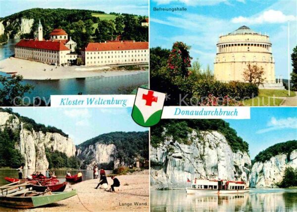 Weltenburg Kelheim Kloster Donau Befreiungshalle Donaudurc