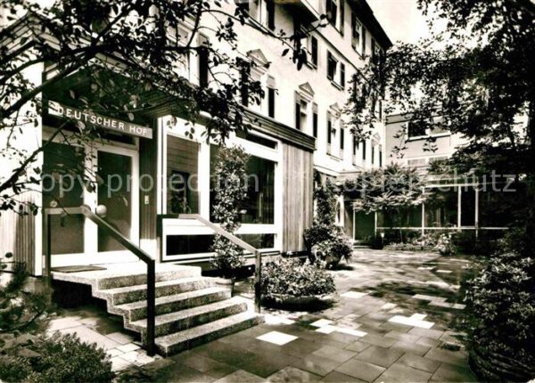 Wildbad Schwarzwald Hospiz Deutscher Hof Hotel Cafe Restaur