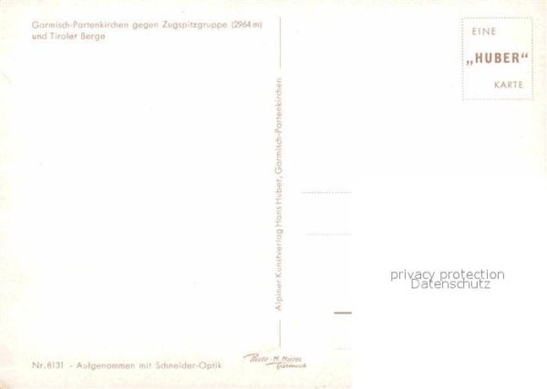 Garmisch-Partenkirchen Winterpanorama gegen Zugspitzgruppe und – Bild 2