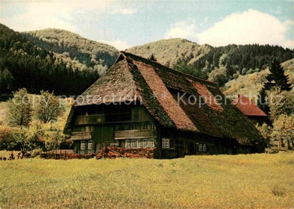 Gutach Schwarzwald Vogtbauernhof im Gutachtal erbaut 16. J