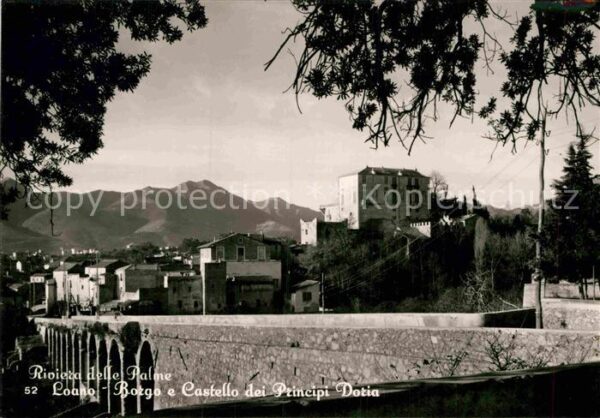 Loano Borgo e Castello dei Principi Doria Riv
