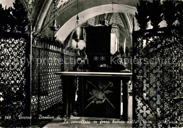 Verona Veneto Basilica di S Zeno Cancellata