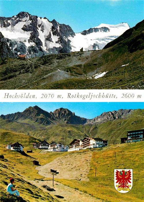 Hochsoelden Rotkogeljochhütte Alpen