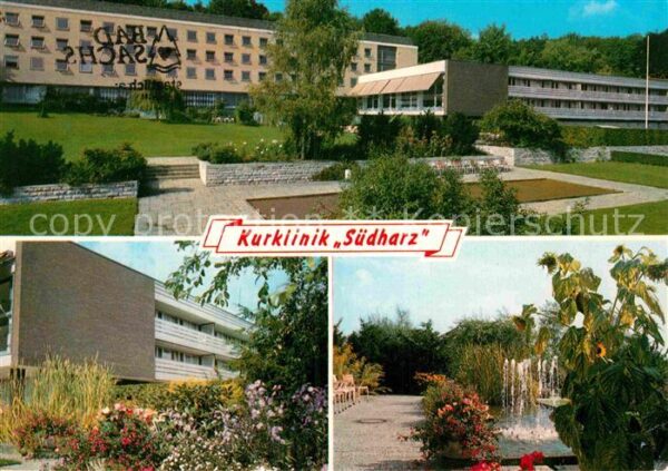 Bad Sachsa Harz Kurklinik Südharz Park