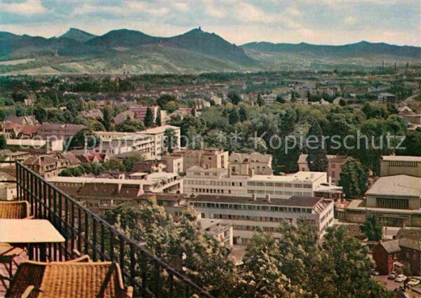 Bad Godesberg Panorama Blick von der Godesburg auf St
