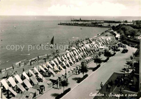 Cattolica Rimini Spiaggia e porto