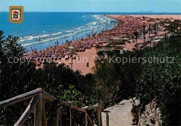 Playa del Ingles Vista parcial Playa Strand