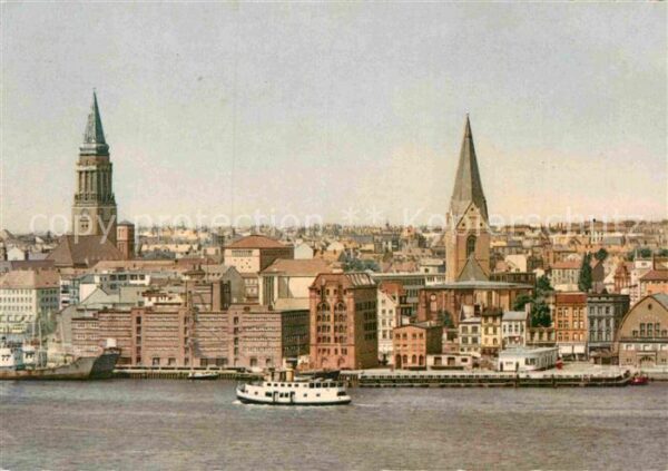 Kiel Stadtpanorama Kirchen