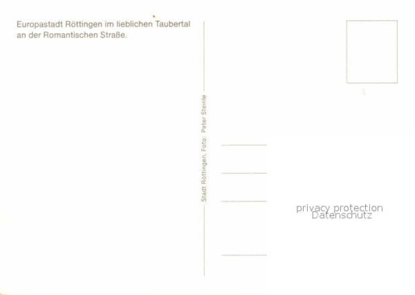 Roettingen Unterfranken Panorama Taubertal an der Romantischen – Bild 2