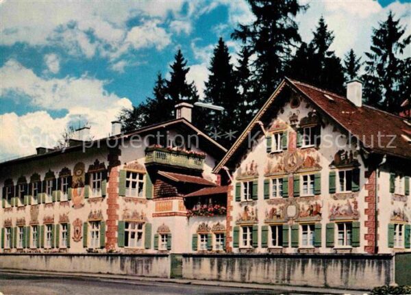 Oberammergau Kinderheim Hänsel und Gretel Fassadenma