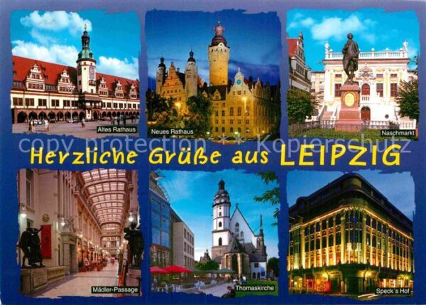 Leipzig Rathaus Naschmarkt Denkmal Statue Speck