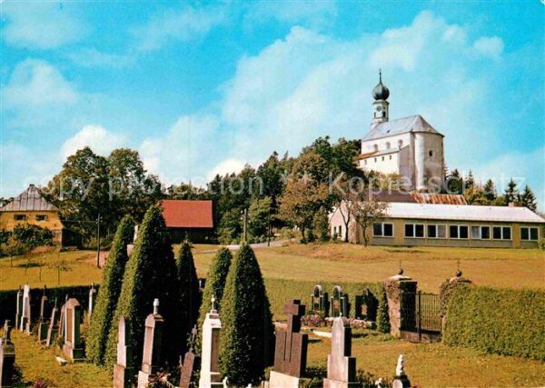 Falkenstein Oberpfalz Marienstein Wallfahrtsort Kirche Friedh