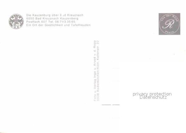 Bad Kreuznach Kauzenburg Nachtaufnahme – Bild 2