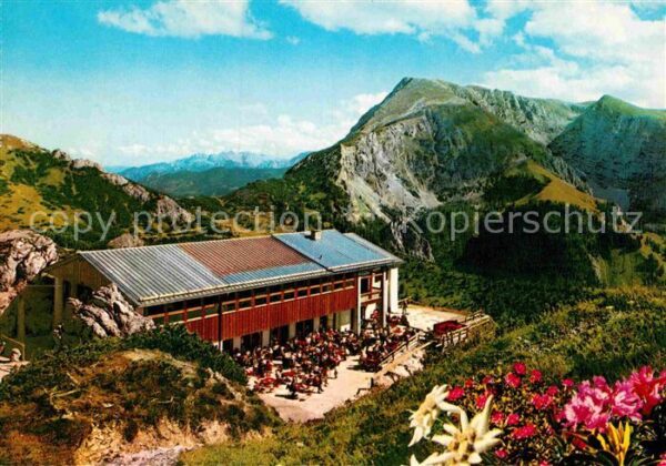 Koenigsee Berchtesgaden Aussichtsterrasse Bergstation Jennerbah