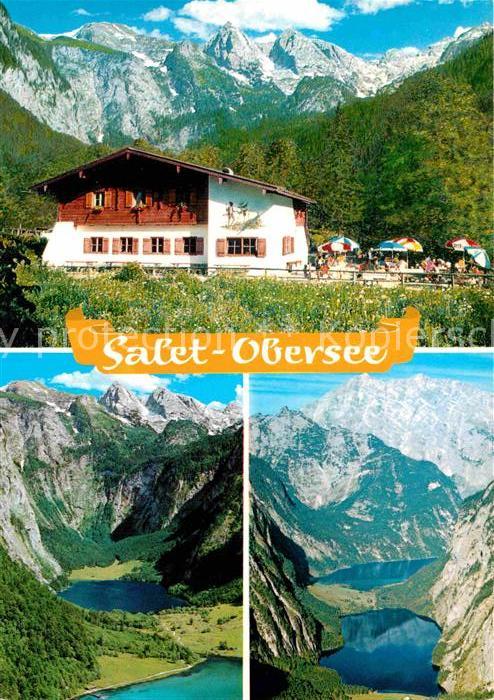 Saletalpe mit Teufelshörnern Obersee Watzmann Alp