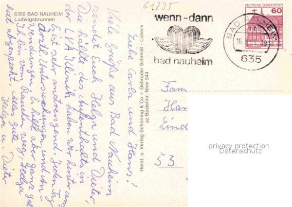 Bad Nauheim Ludwigsbrunnen Wasserrad – Bild 2