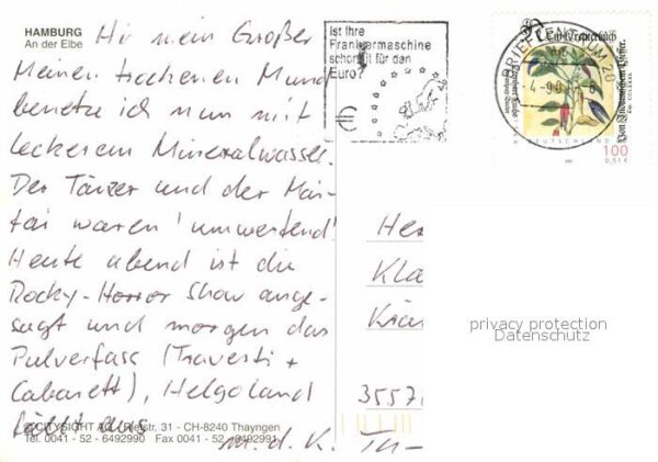 Hamburg Partien an der Elbe Brücke Kirche Fähre – Bild 2