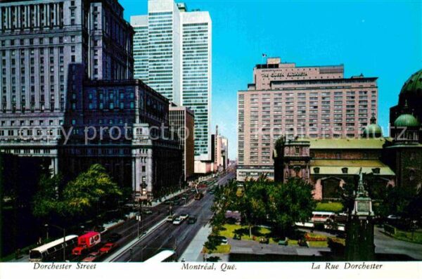 Montreal Quebec Dorchester Street