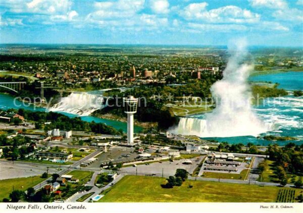 Niagara Falls Ontario Aerial view