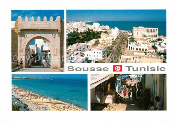 SOUSSE  Tunesie Teilansichten Strand Gasse