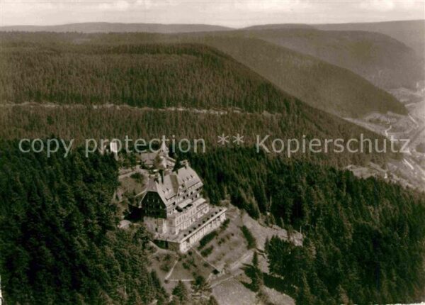 Bad Wildbad Sommerberghotel Schwarzwald Fliegeraufn