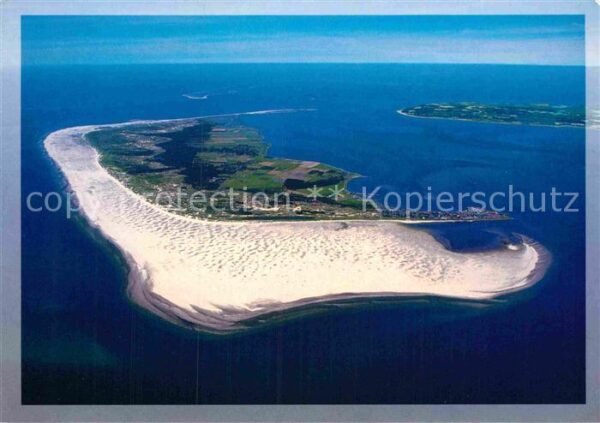 Amrum Nordseeinsel Fliegeraufnahme