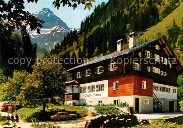 Ostrachtal Giebelhaus mit Wiedemer