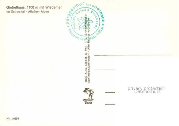Ostrachtal Giebelhaus mit Wiedemer – Bild 2