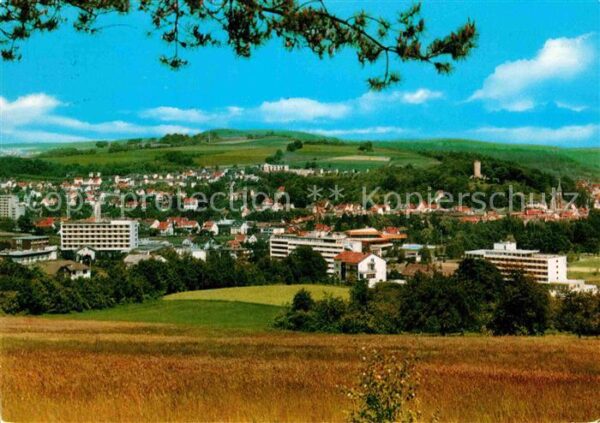 Bad Soden-Salmuenster Teilansicht Heilbad zwischen Spessart u