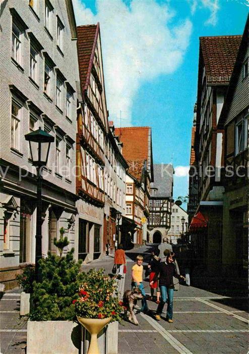 Alsfeld Mainzer Gasse Altstadt Fachwerkhäuser