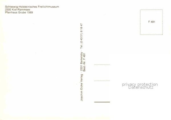 Rammsee Kiel Schleswig Holsteinisches Freilichtmuseu – Bild 2