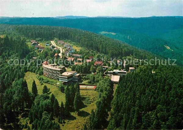 Bad Wildbad Sommerberghotel Schwarzwald Fliegeraufn