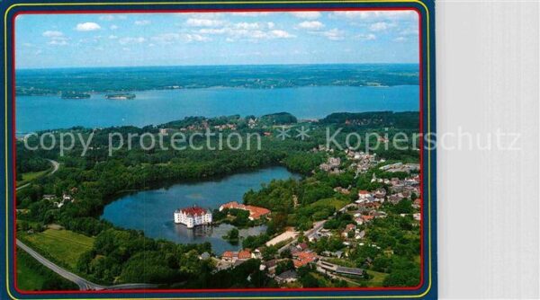 Gluecksburg Ostseebad Wasserschloss Fliegeraufnahme