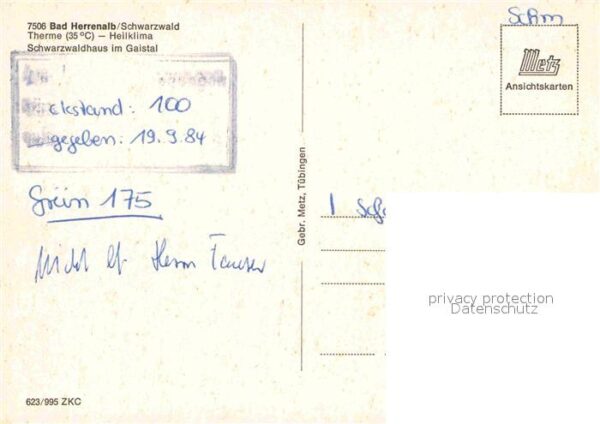 Bad Herrenalb Schwarzwaldhaus im Gaistal – Bild 2
