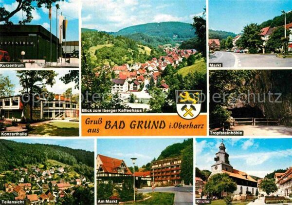 Bad Grund Kurzentrum Konzerthalle Markt Kirche Tr