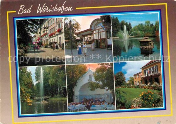 Bad Woerishofen Teilansichten Kneippkurort Schwanenteic
