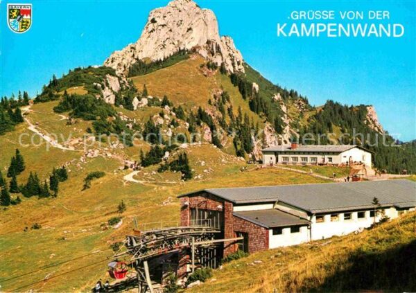 Kampenwand Chiemgau Westgipfel Bergstation Kampenwandbahn B