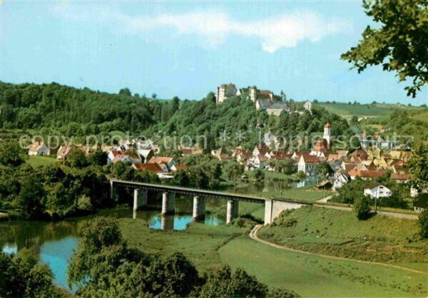 Harburg Schwaben Panorama Wörnitz Brücke Schloss