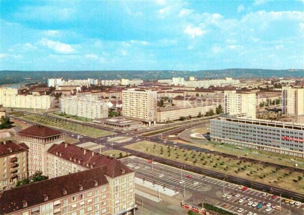 Dresden Blick zum Pirnaischen Platz