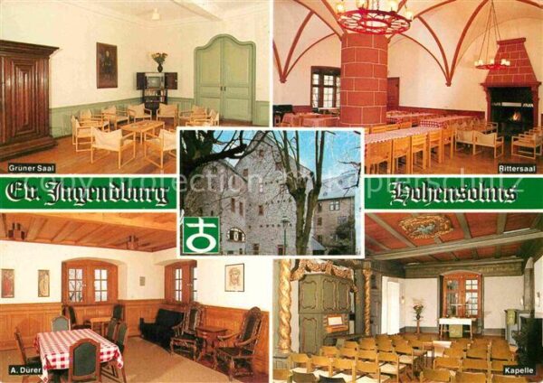 Hohenahr Jugendburg Hohensolms Saal Rittersaal K