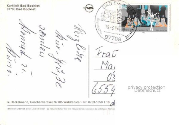 Bad Bocklet Kurklinik Fliegeraufnahme – Bild 2