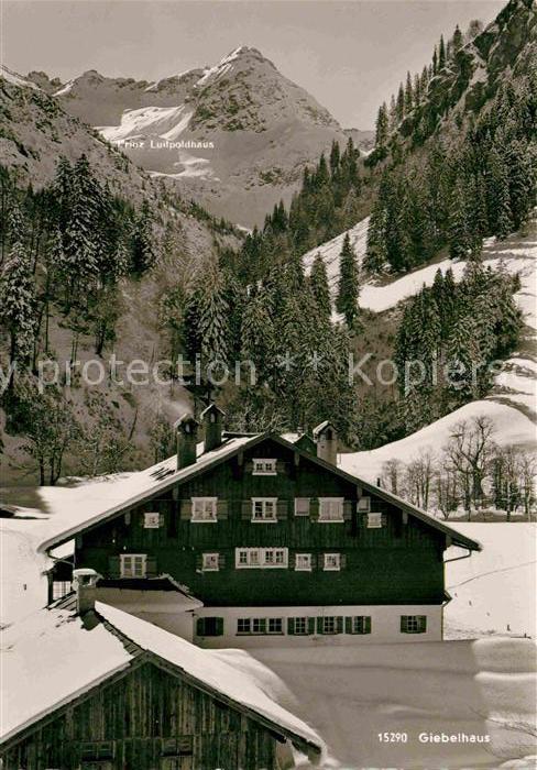 Hinterstein Bad Hindelang Gasthaus Giebelhaus Wiedemerkopf Hinter